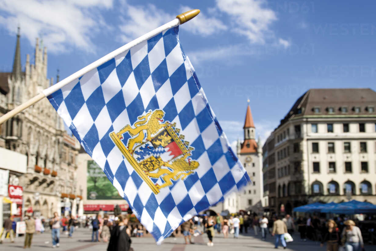 Бавария Германия флаг