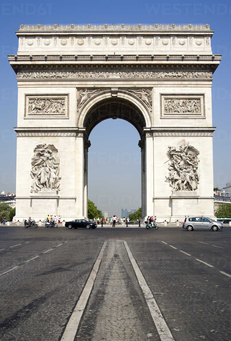 France Paris Arc De Triomphe Place Charles De Gaulle Psf00162 Paul Seheult Westend61