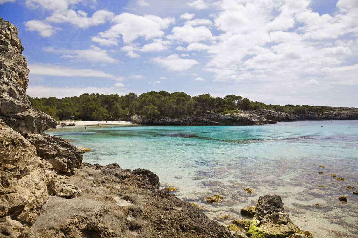 Spain Menorca View Of Cala En Turqueta At The South Coast Ms Mel Stuart Westend61