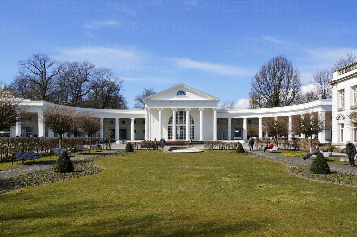 Germany, View of historical spa park in Bad Oeynhausen