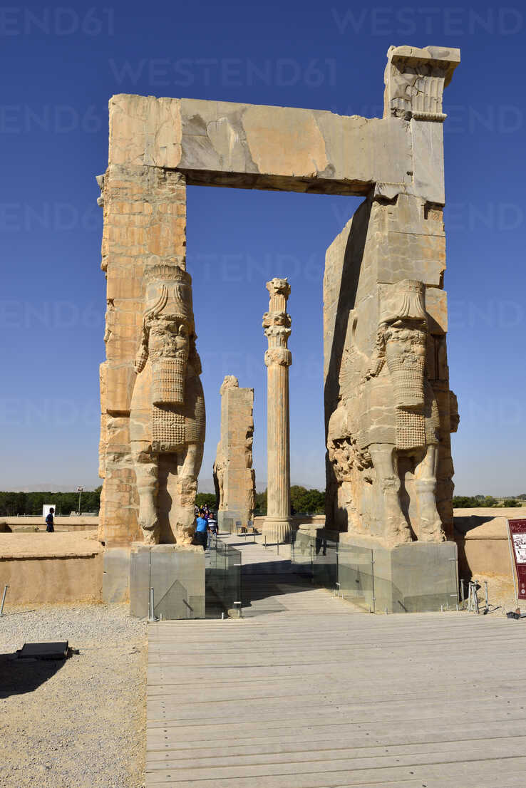 Iran Achaemenid Archeological Site Of Persepolis Propylon Gate Of All Nations Es Egmont Strigl Westend61