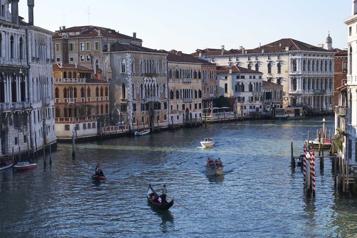 Italy Venice Gondolas On Canal Grande Mr Michael Reusse Alt Westend61