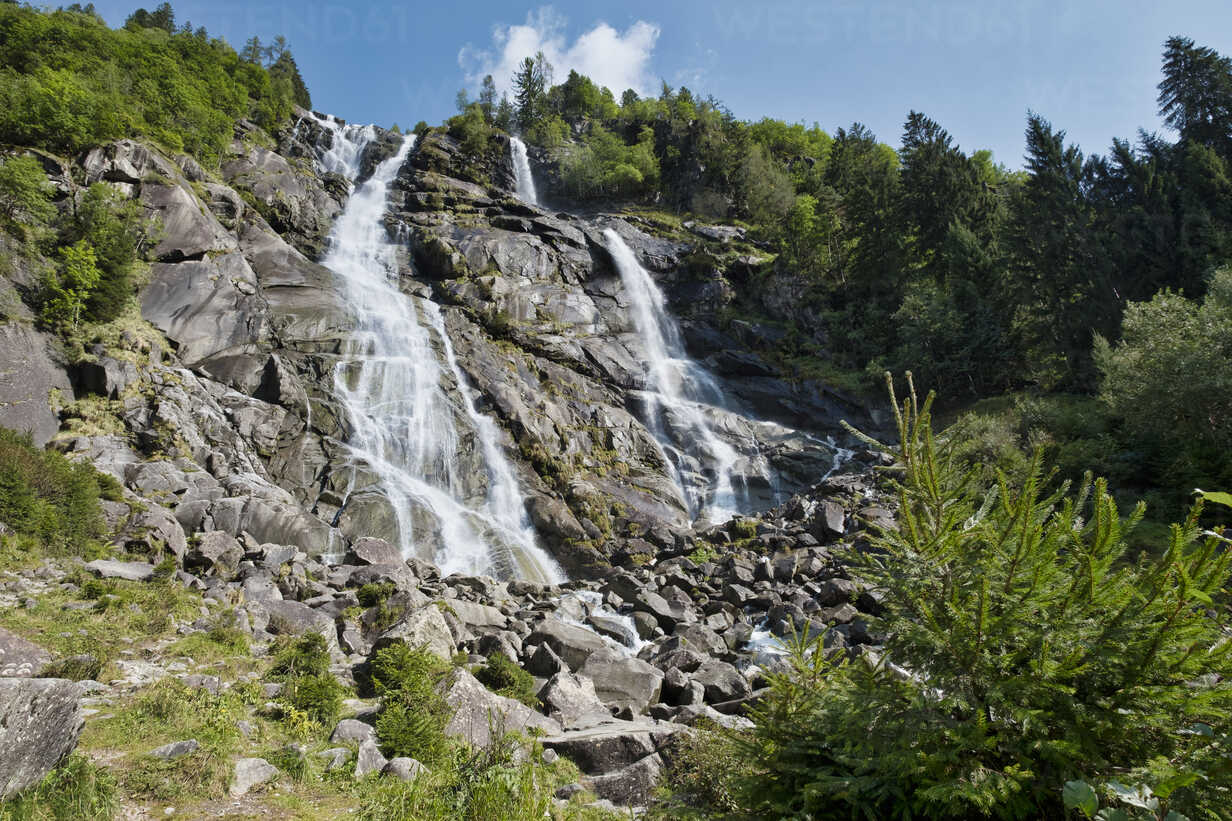 Italy Trentino Val Di Genova Nardis Waterfalls Lomf Lorenzo Mattei Westend61