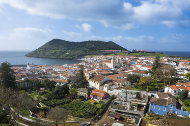 Portugal Azores Terceira Angra Do Heroismo Overlook Over The Town Runf006 Michael Runkel Westend61